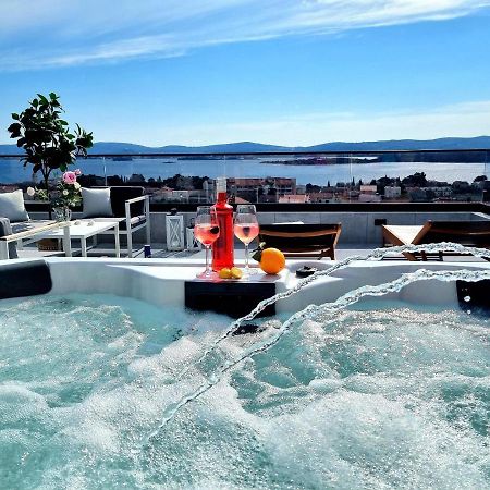 Seaview Apartman Sveti Filip i Jakov Kültér fotó