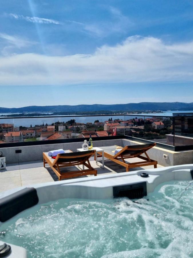Seaview Apartman Sveti Filip i Jakov Kültér fotó