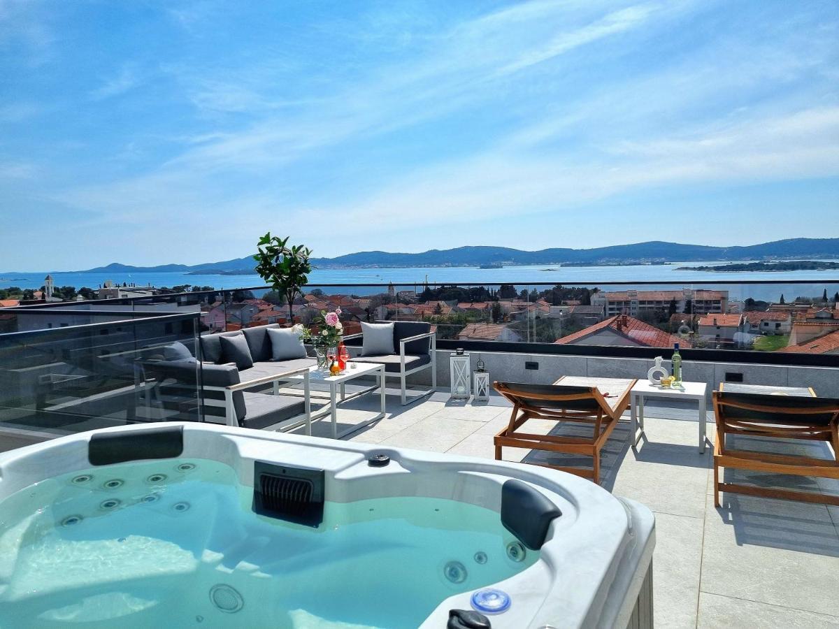 Seaview Apartman Sveti Filip i Jakov Kültér fotó