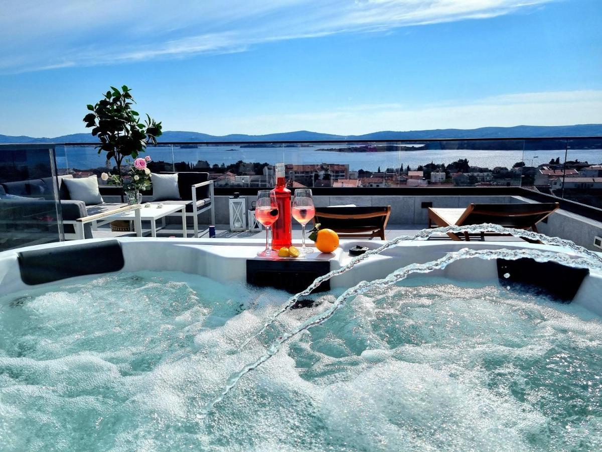 Seaview Apartman Sveti Filip i Jakov Kültér fotó