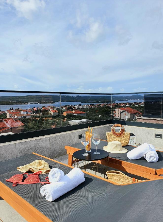 Seaview Apartman Sveti Filip i Jakov Kültér fotó