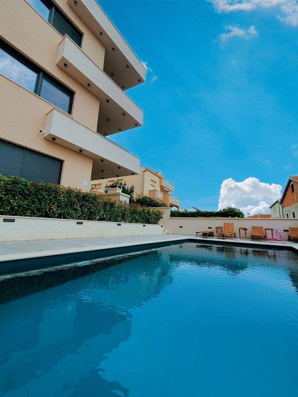 Seaview Apartman Sveti Filip i Jakov Kültér fotó
